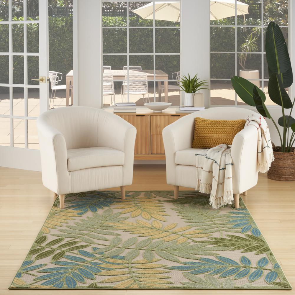 Outdoor Rectangle Area Rug, 4' x 6'. Picture 3
