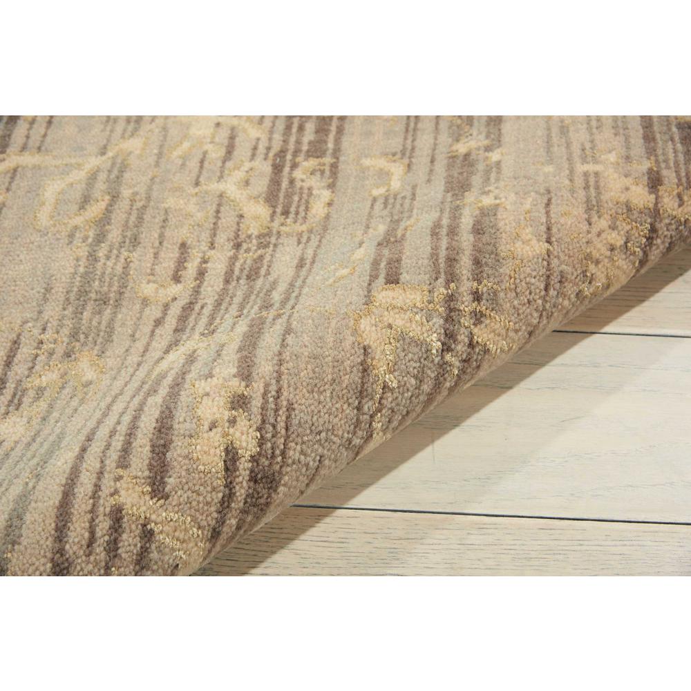Nourison Silk Elements Taupe Area Rug. Picture 4