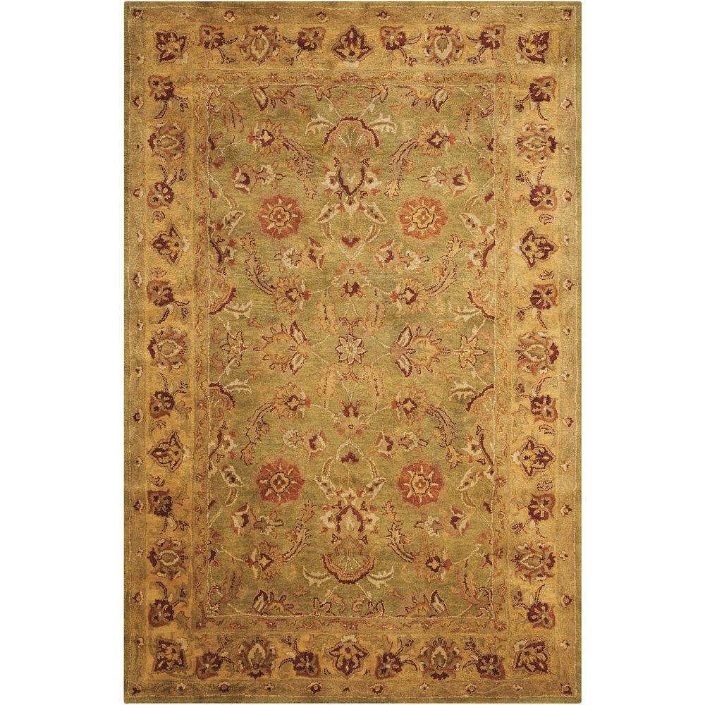 Jaipur Area Rug, Green, 8'3' x 11'6". Picture 1