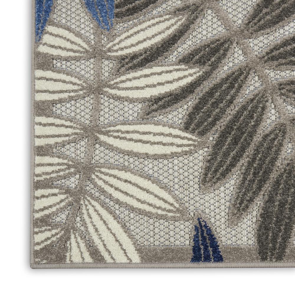 ALH18 Aloha Grey/Blue Area Rug- 6' x 9'. Picture 5