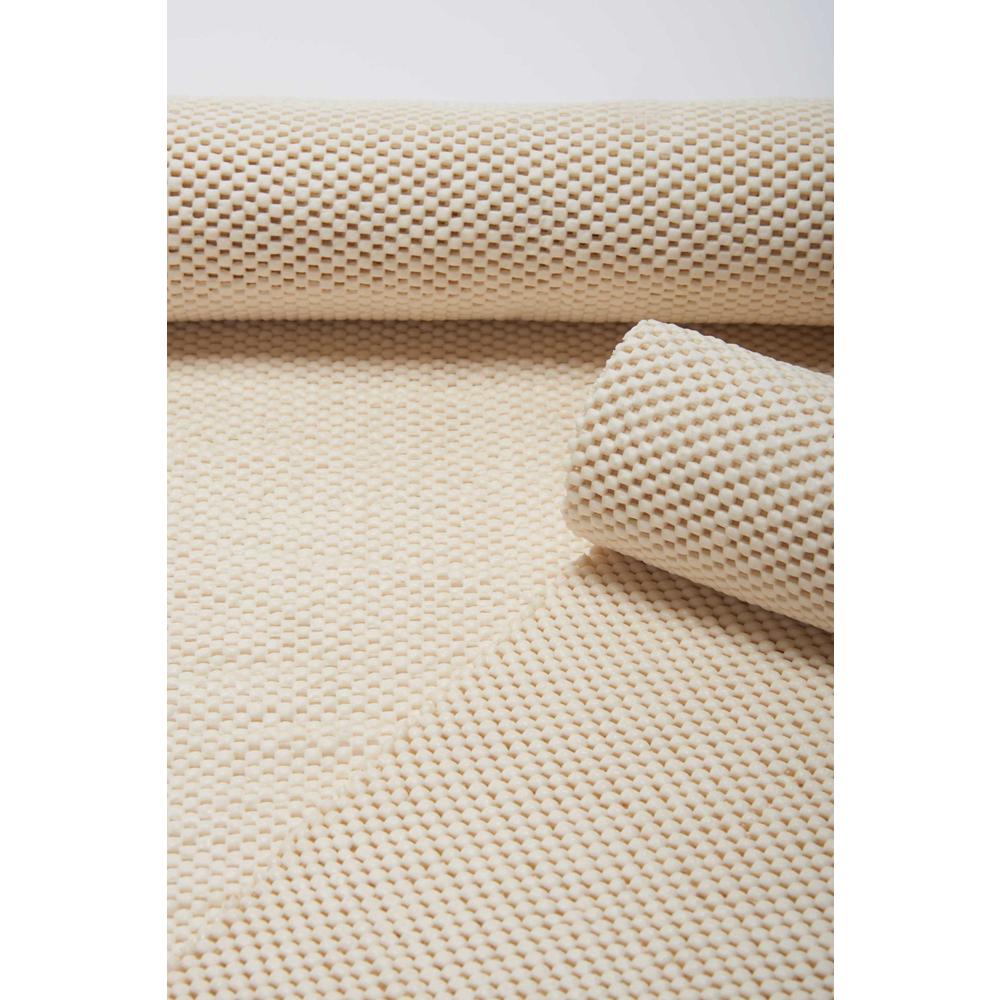 Nourison FirmGrip Rug Pad, 3'4" x 5', Ivory. Picture 1