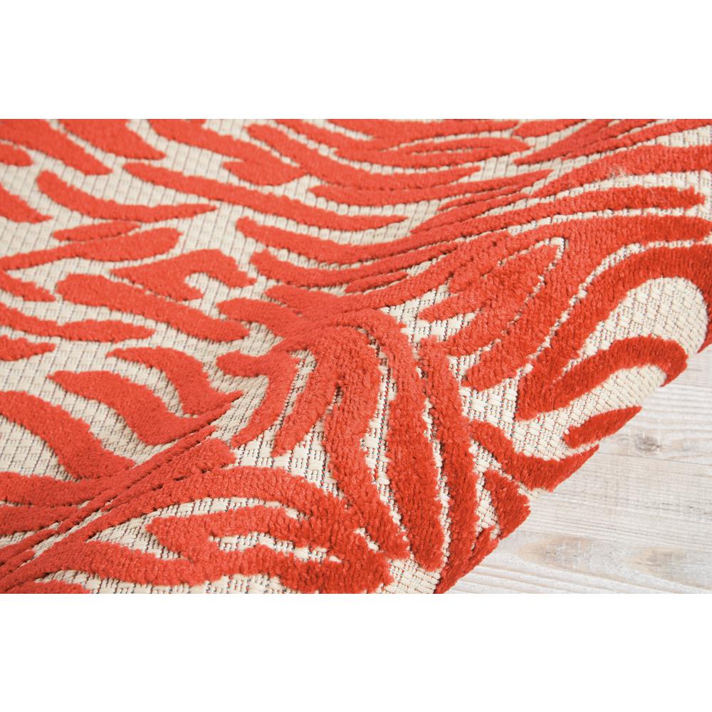 Aloha Area Rug, Red, 2'8" x 4'. Picture 4