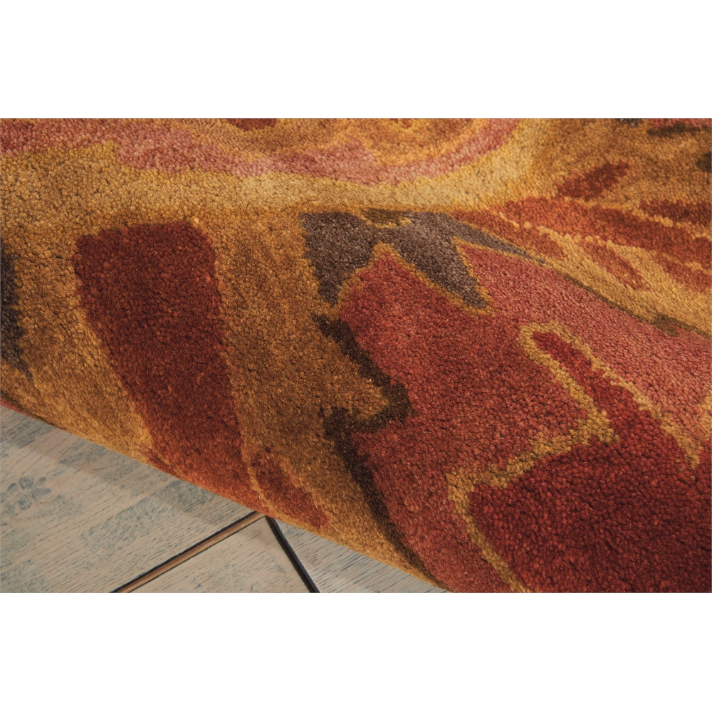 Jaipur Area Rug, Flame, 5'6" x 8'6". Picture 4