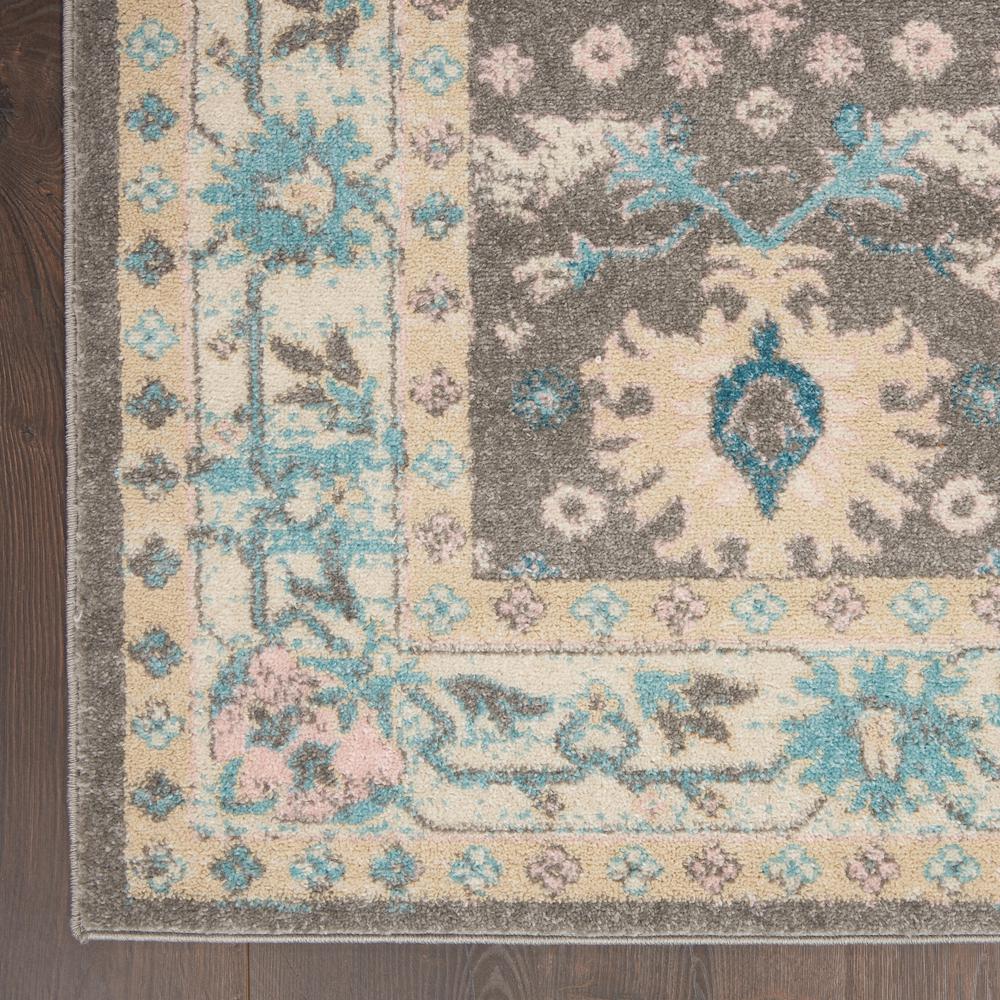 Tranquil Area Rug, Grey/Pink, 4' X 6'. Picture 2