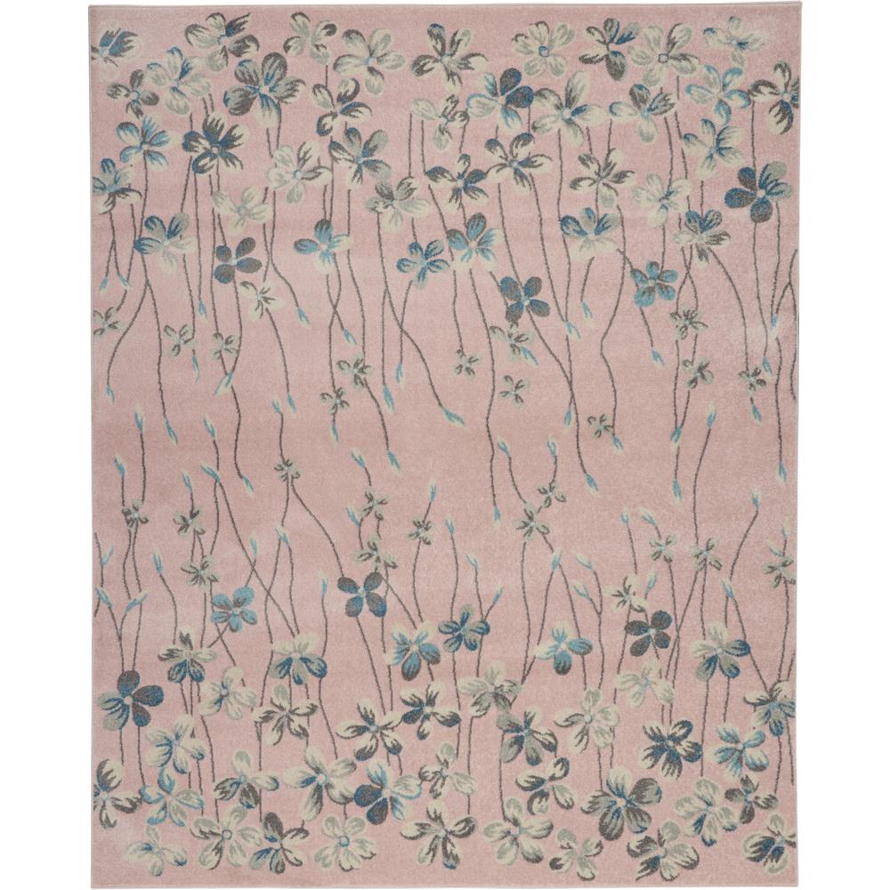 Tranquil Area Rug, Pink, 8' X 10'. The main picture.
