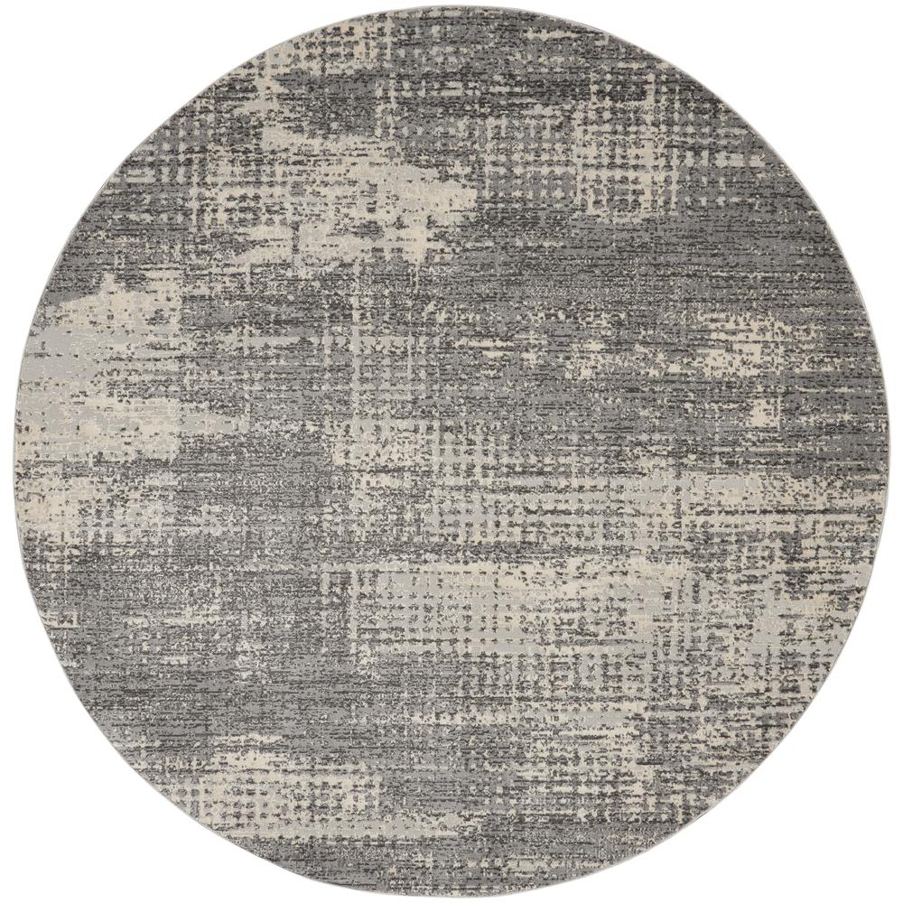 Modern Round Area Rug, 8' x Round. Picture 1