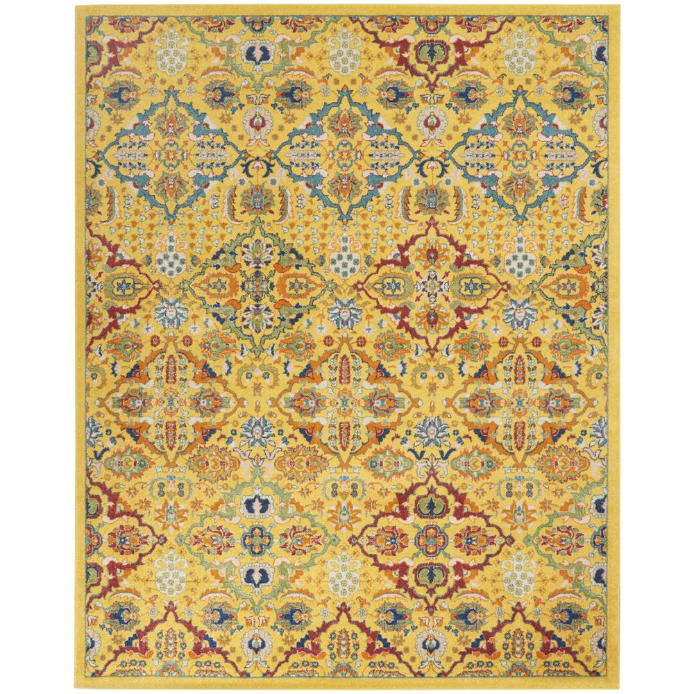 Bohemian Rectangle Area Rug, 7' x 10'. Picture 1