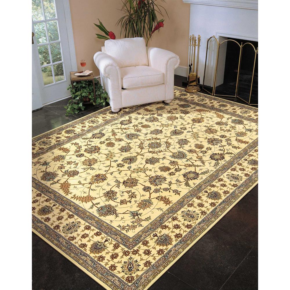 Nourison 2000 Area Rug, Ivory, 9'9" x 13'9". Picture 2