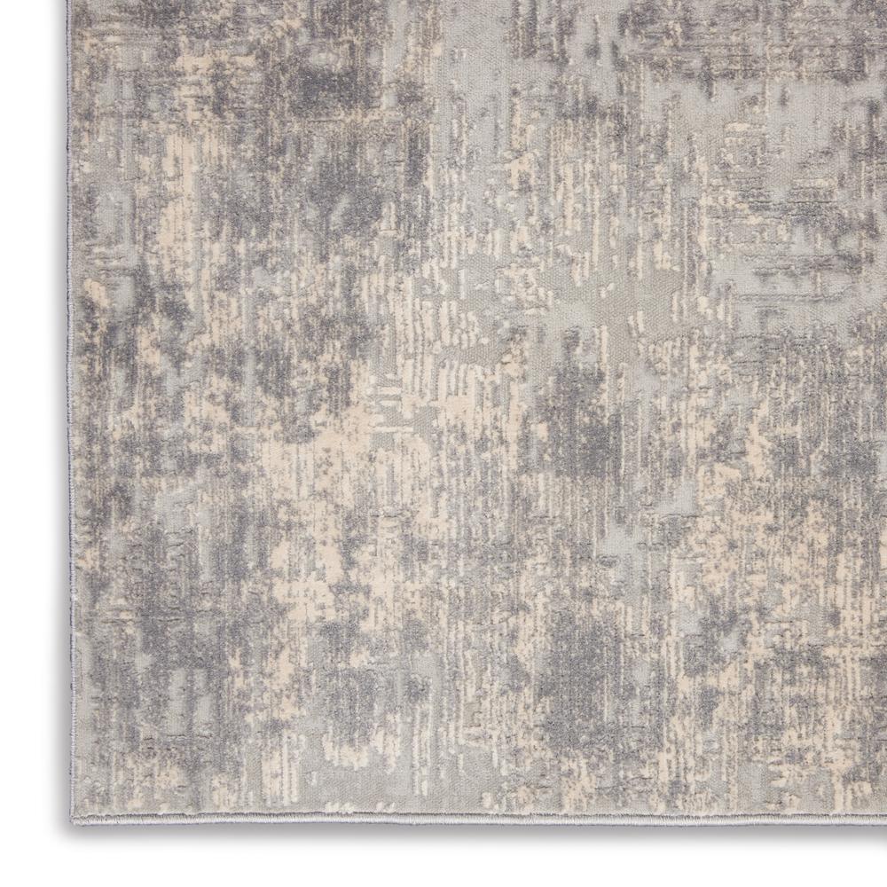 Rustic Textures Area Rug, Ivory/Silver, 3'11"X5'11". Picture 7