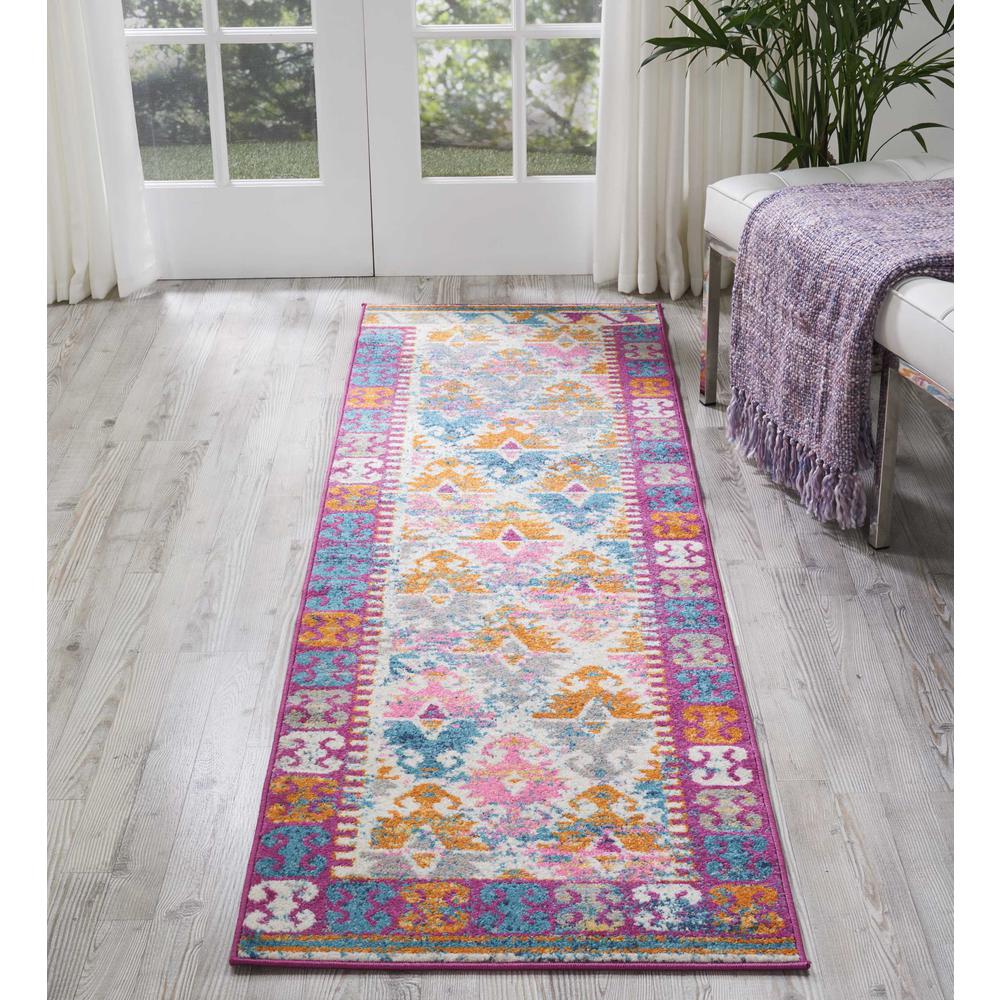 Passion Area Rug, Ivory, 2'2" x 7'6". Picture 4