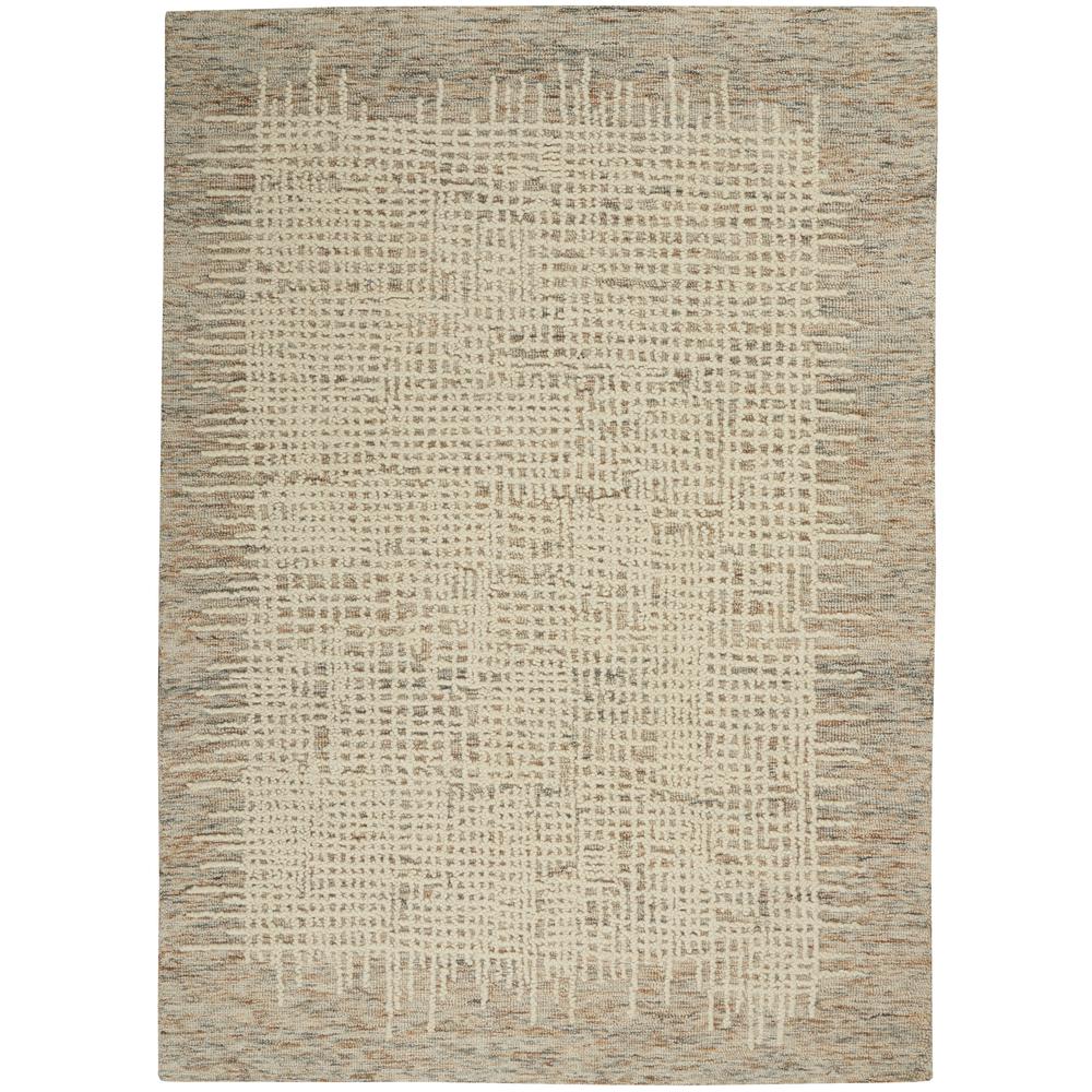 Rustic Rectangle Area Rug, 5' x 7'. Picture 1