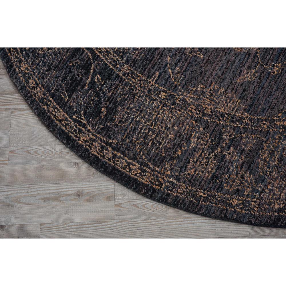 Nourison 2020 Area Rug, Charcoal, 7'5" x ROUND. Picture 3