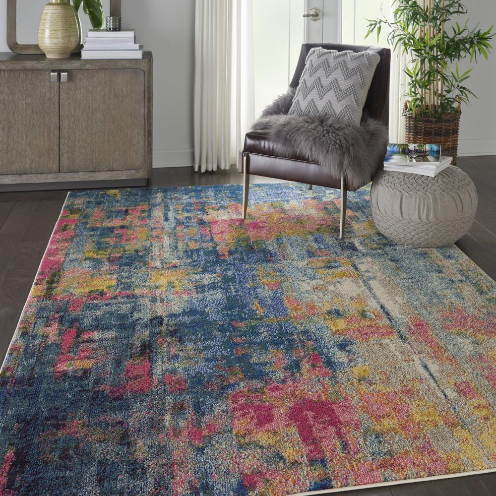 Modern & Contemporary Rectangle Area Rug, 7' x 10'. Picture 9