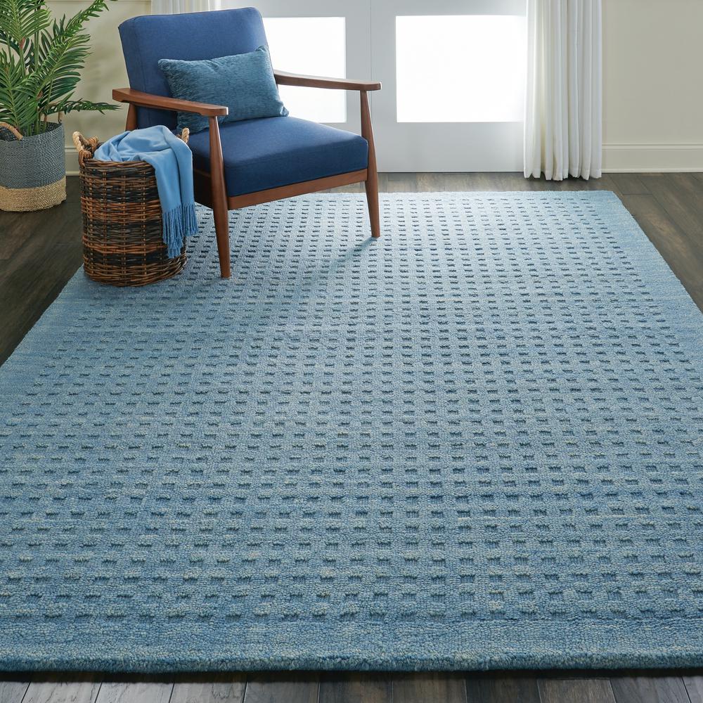 Contemporary Rectangle Area Rug, 7' x 10'. Picture 3