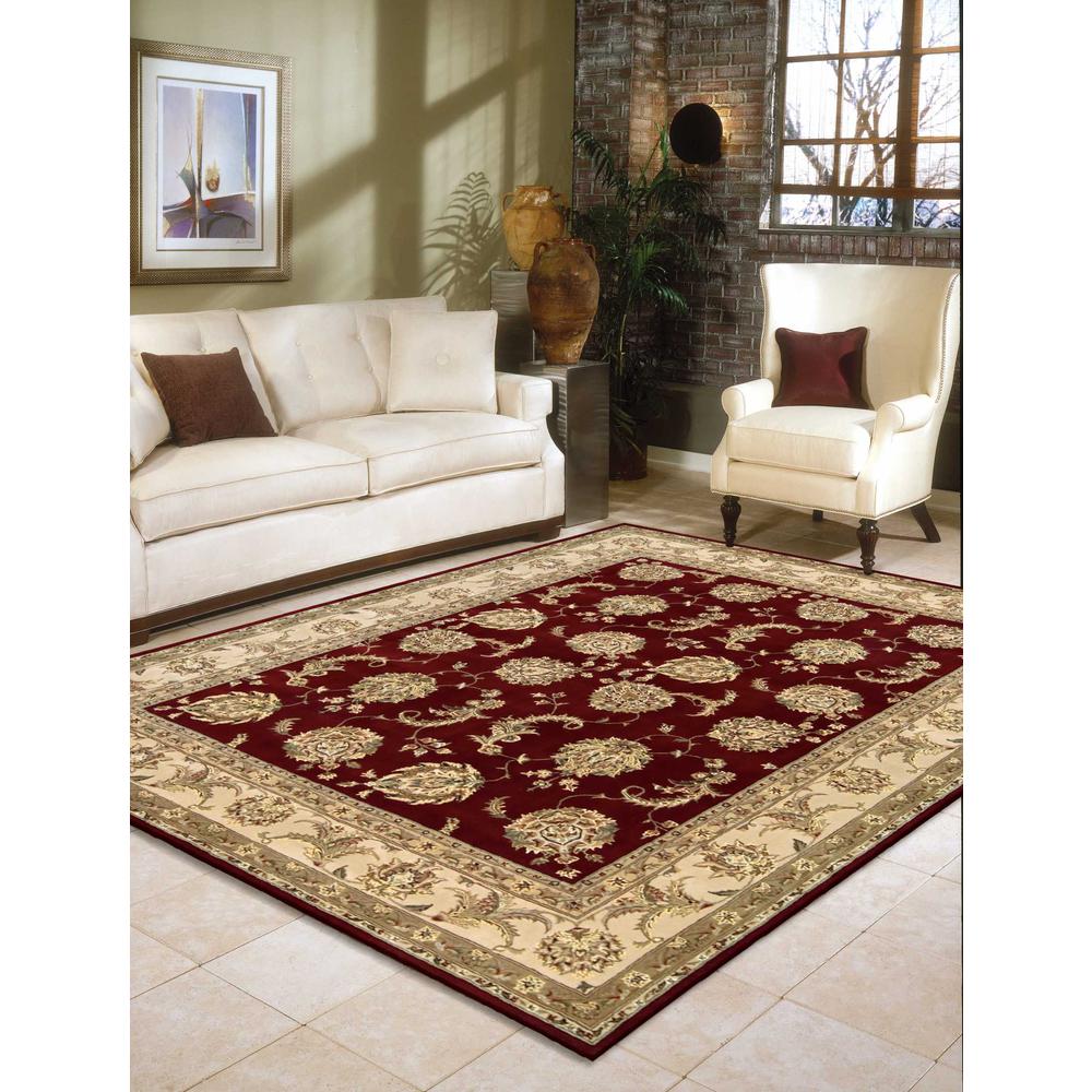 Traditional Rectangle Area Rug, 3' x 4'. Picture 2