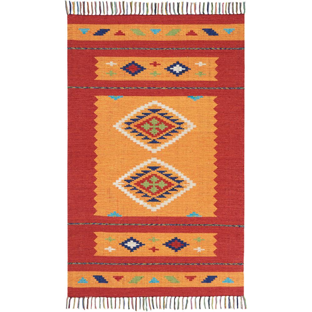 Southwestern Rectangle Area Rug, 4' x 6'. Picture 1