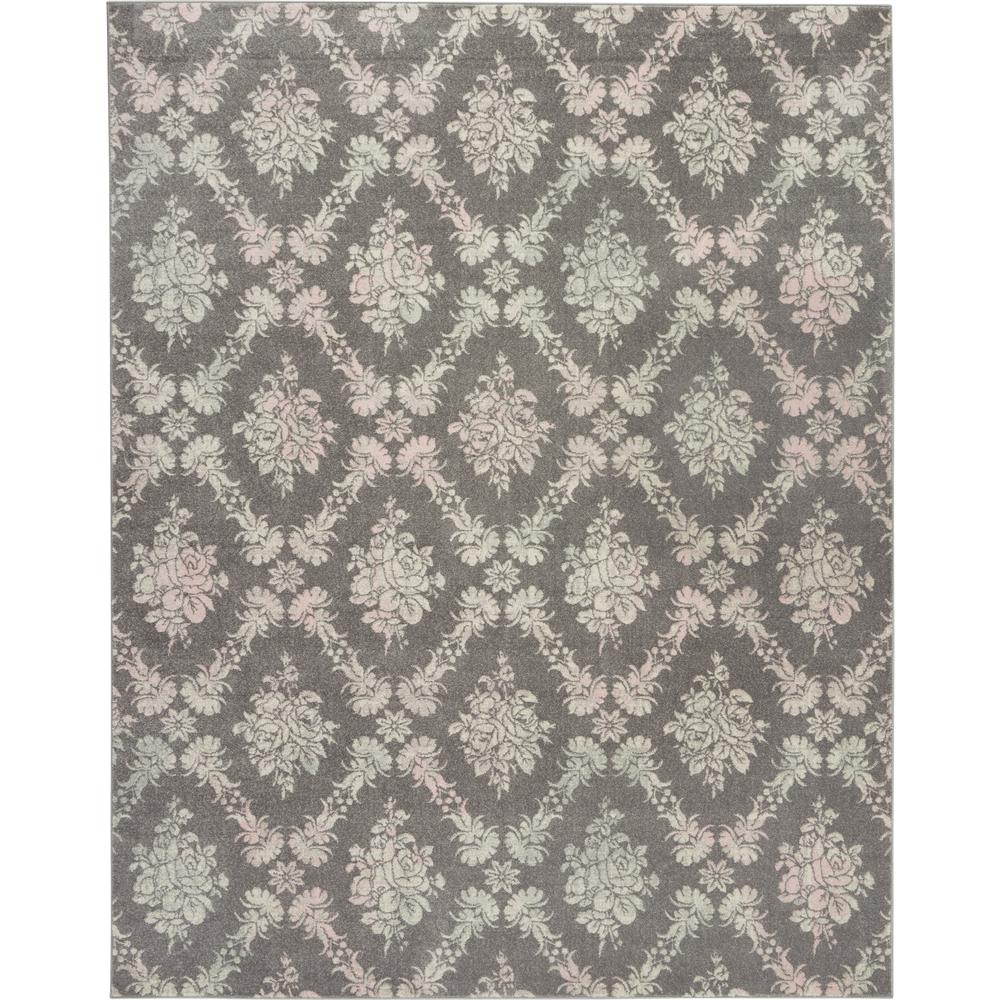 Tranquil Area Rug, Grey/Pink, 8'10" X 11'10". Picture 1