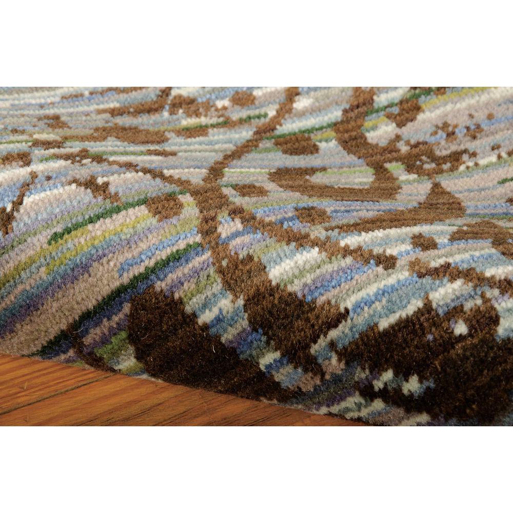Rhapsody Area Rug, Blue/Moss, 9'9" x 13'. Picture 4