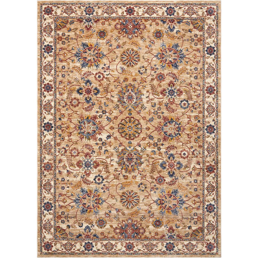 Reseda Area Rug, Natural, 5'3" x 7'6". The main picture.