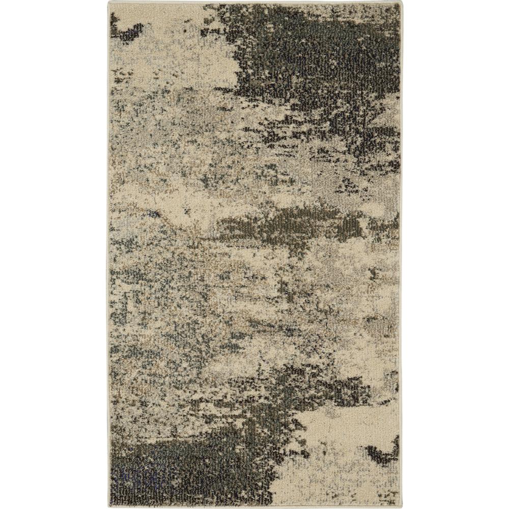 CES02 Celestial Ivory/Grey Area Rug- 2'2" x 3'9". Picture 1