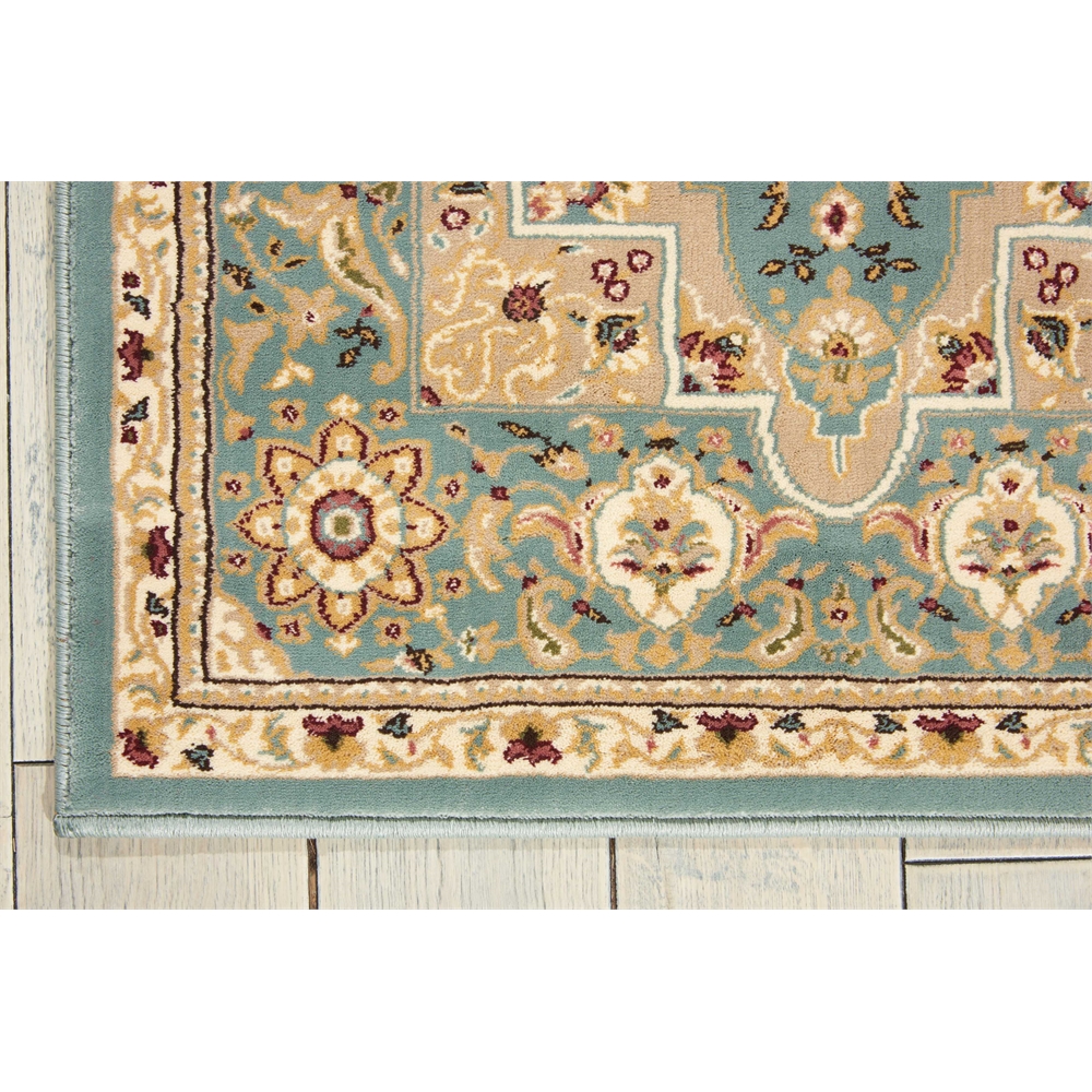 Antiquities Area Rug, Slate Blue, 2'2" x 7'6". Picture 2