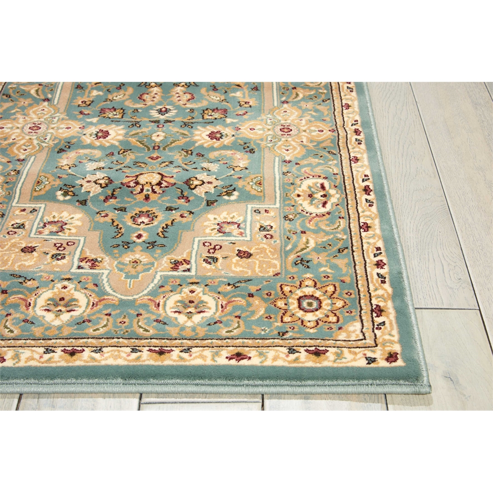 Antiquities Area Rug, Slate Blue, 2'2" x 7'6". Picture 3
