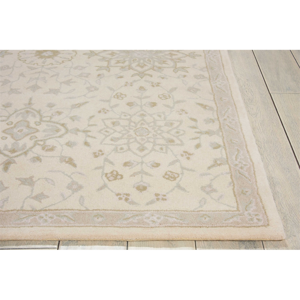 Royal Serenity "St. James" Bone Area Rug. Picture 2