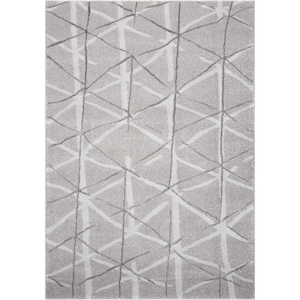 Ingenue Area Rug, Silver, 5'3" x 7'3". Picture 1