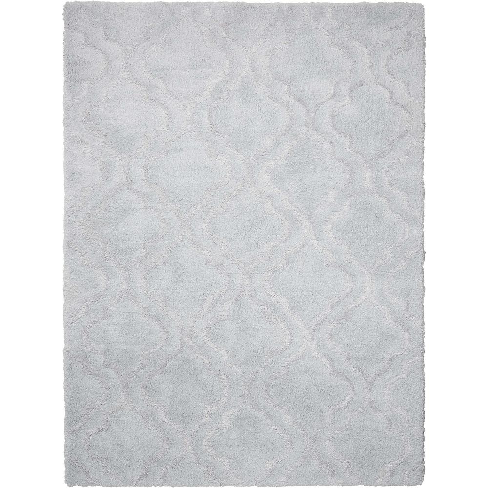 Light & Airy Area Rug, Light Grey, 5' x 7'. Picture 1