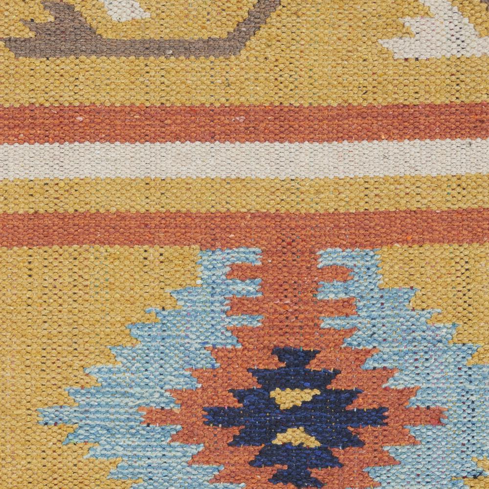 Rectangle Southwestern Handmade Area Rug. Picture 6