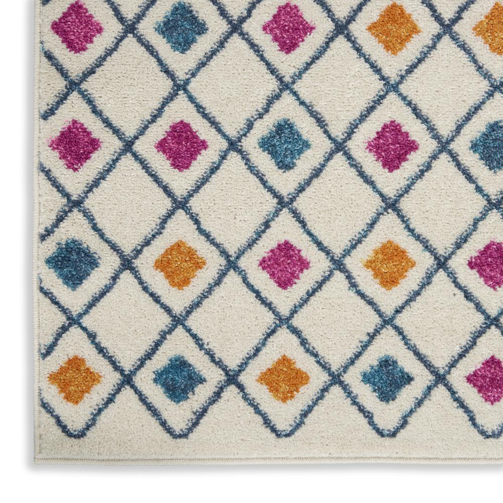 PSN45 Passion Ivory/Multi Area Rug- 3'9" x 5'9". Picture 5