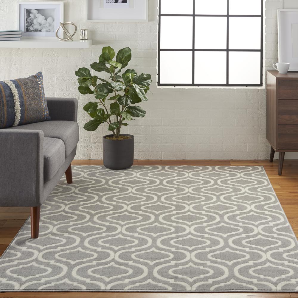 Contemporary Rectangle Area Rug, 6' x 9'. Picture 2