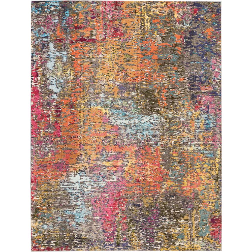 Celestial Area Rug, Sunset, 7'10" x 10'6". Picture 1