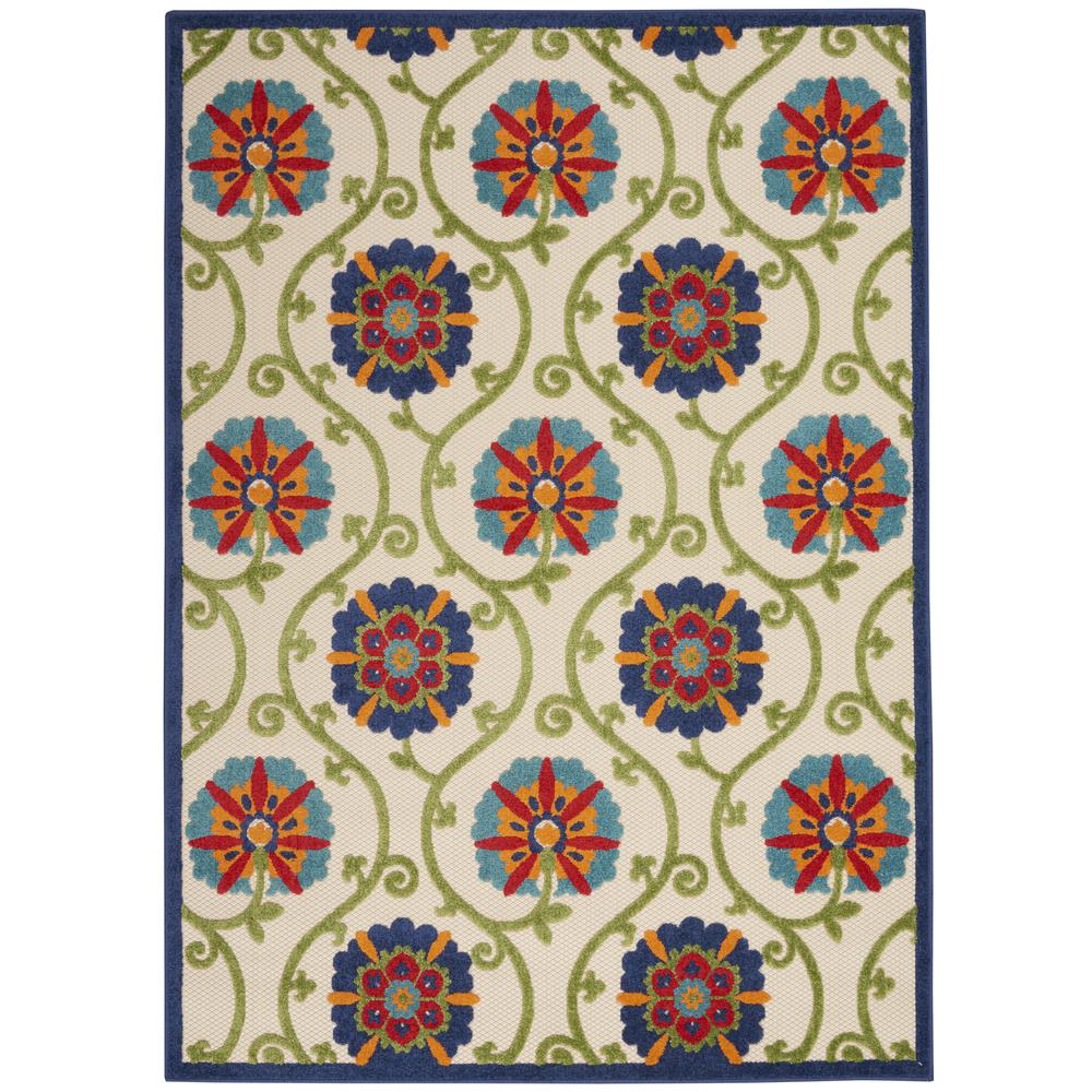 Contemporary Rectangle Area Rug, 7' x 10'. Picture 1