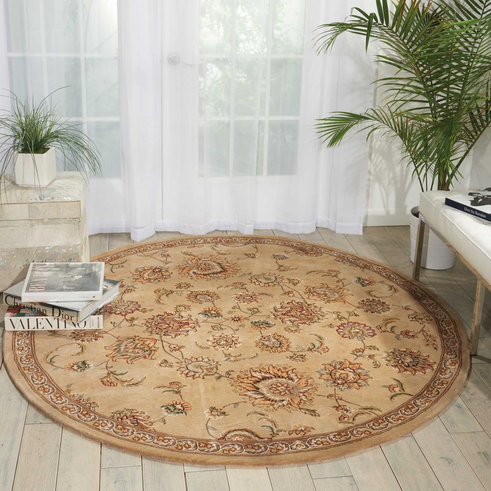 Traditional Round Area Rug, 8' x Round. Picture 2