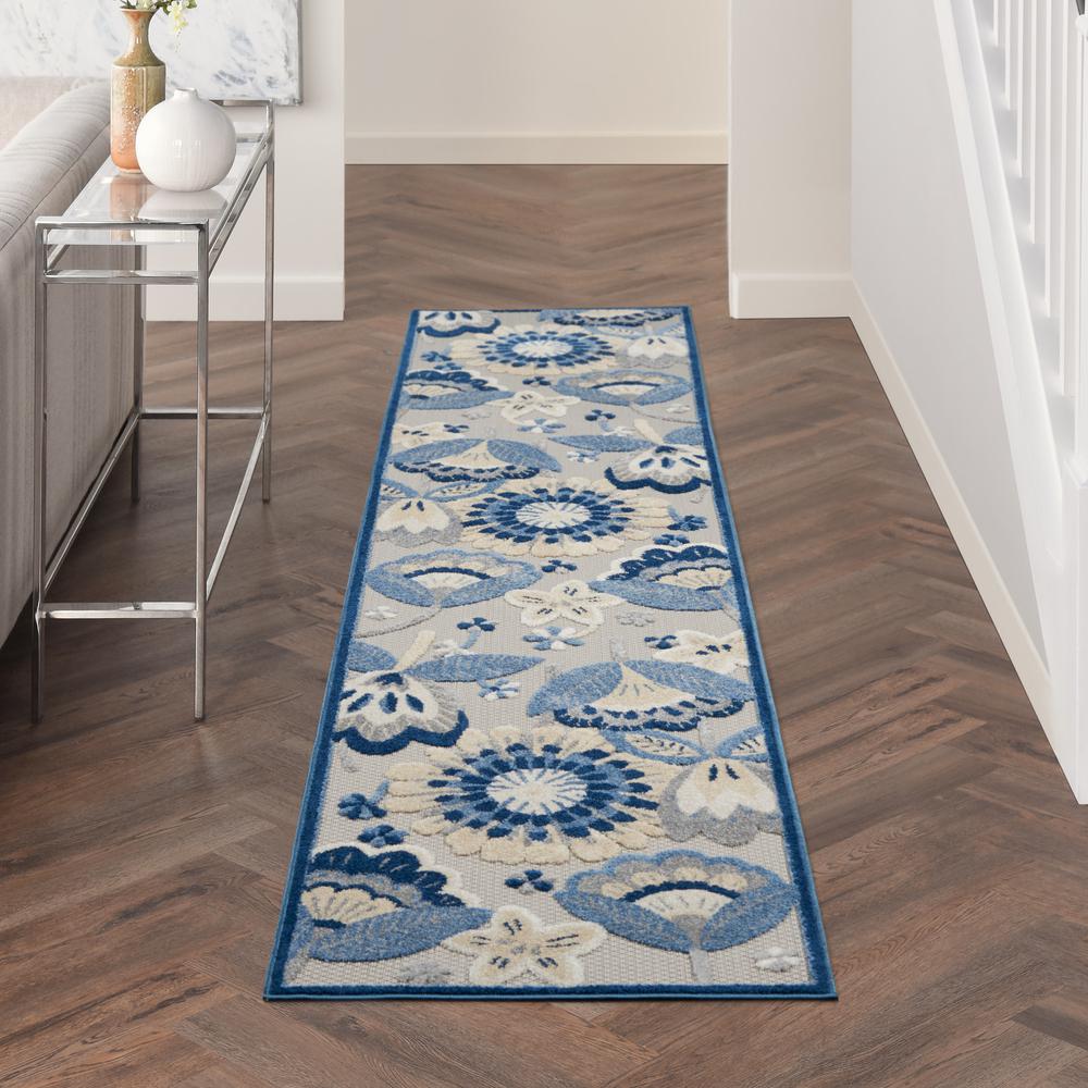 Contemporary Runner Area Rug, 10' Runner. Picture 3
