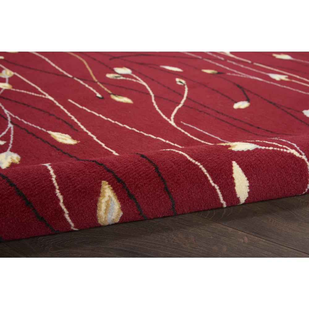 Grafix Area Rug, Red, 5'3" x 7'3". Picture 3