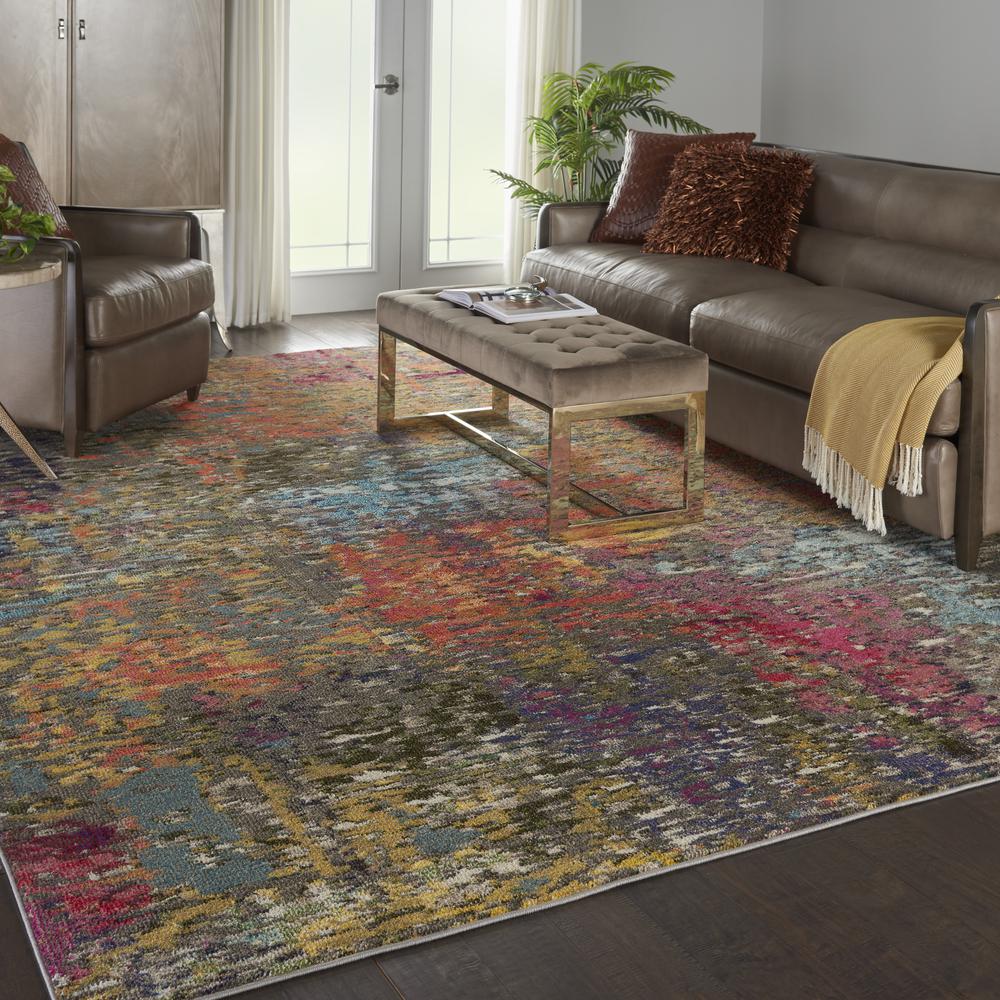 Modern & Contemporary Rectangle Area Rug, 9' x 12'. Picture 11
