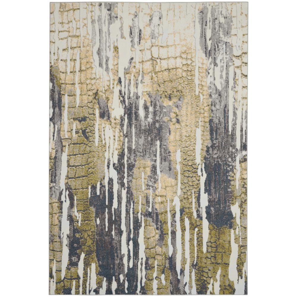 TRC07 Trance Ivory/Multi Area Rug- 7'10" x 9'10". Picture 1