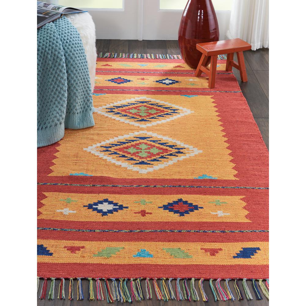 Southwestern Rectangle Area Rug, 4' x 6'. Picture 10