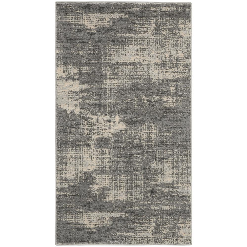 Modern Rectangle Area Rug, 2' x 4'. Picture 1