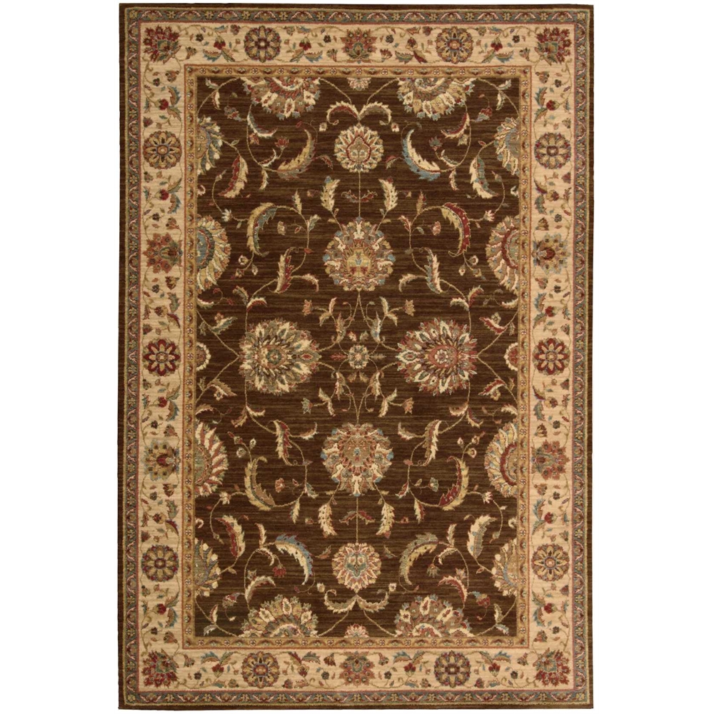Living Treasures Area Rug, Ivory, 5'6" x 8'3". Picture 1