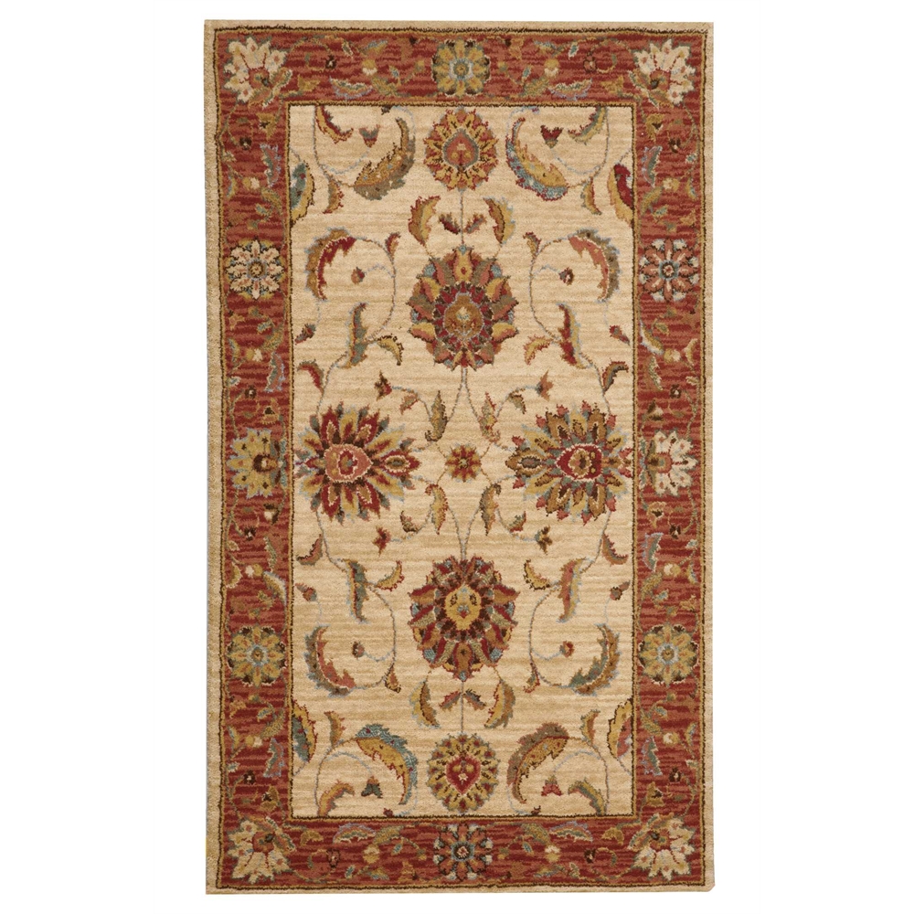 Living Treasures Area Rug, Ivory, 2'6" x 4'3". Picture 3