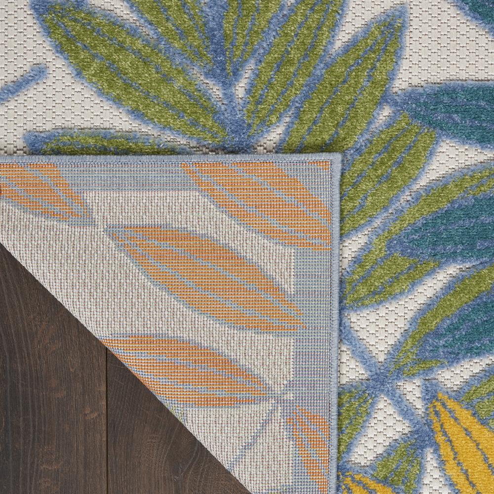Tropical Runner Area Rug, 6' Runner. Picture 3
