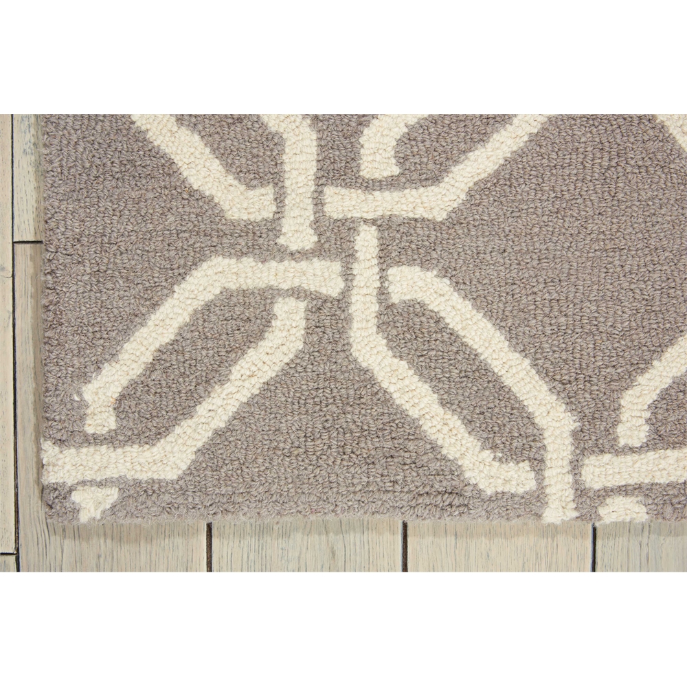 Linear Area Rug, Silver, 2'3" x 7'6". Picture 2