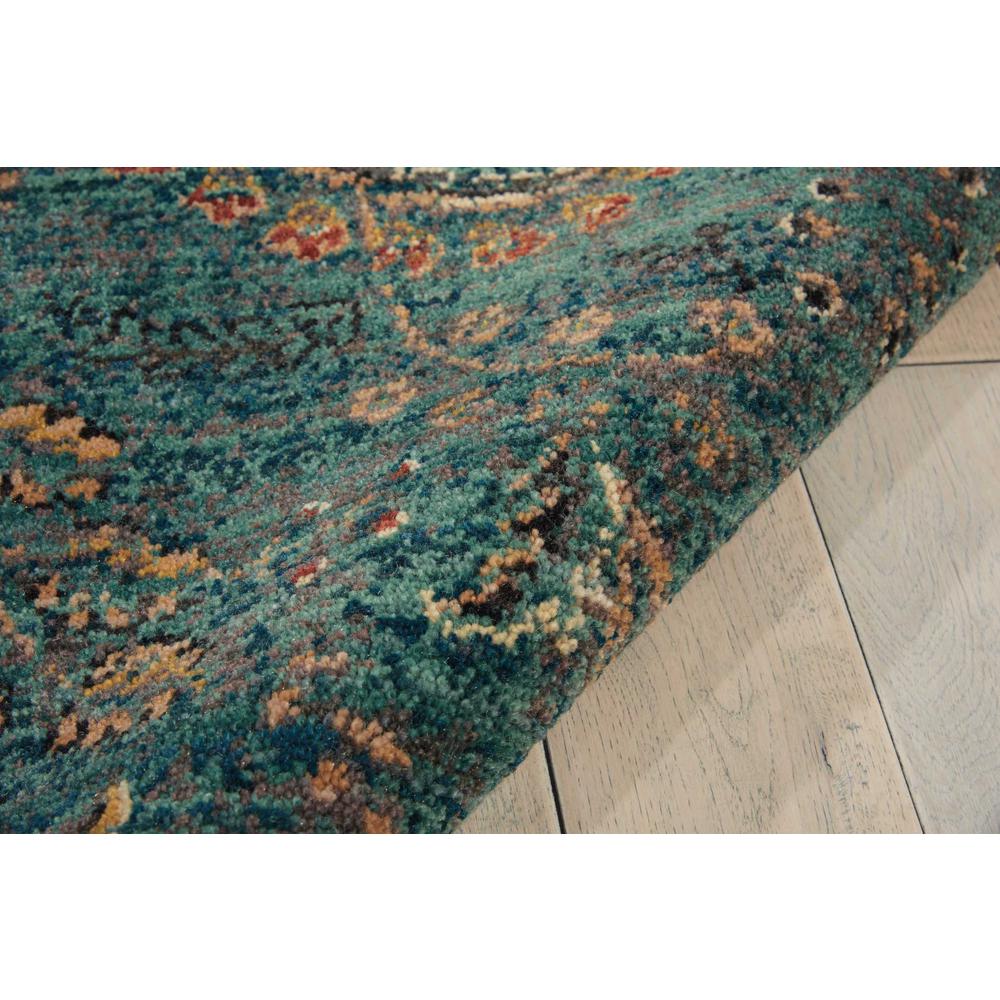 Nourison 2020 Area Rug, Teal, 5'3" x 7'5". Picture 4
