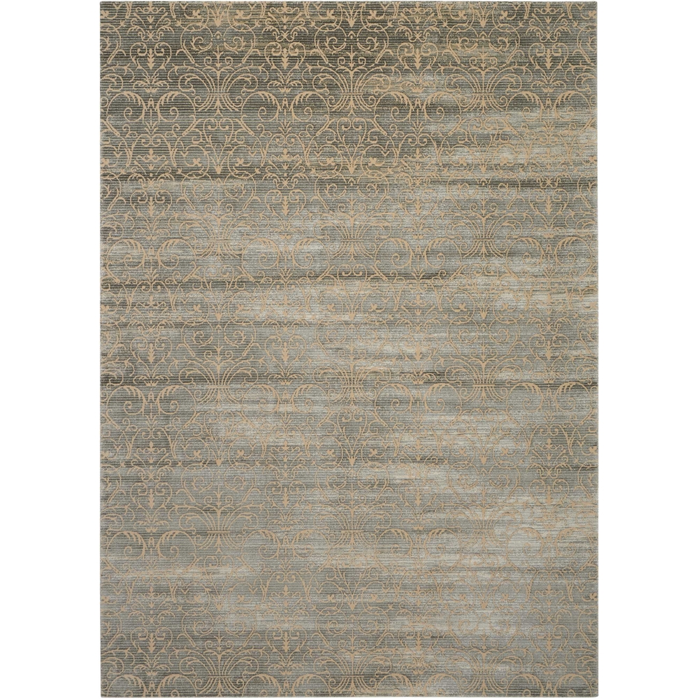 Luminance Area Rug, Cobalt, 7'6" x 10'6". The main picture.
