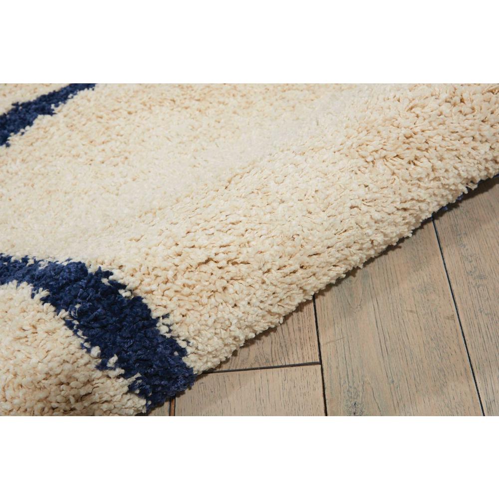 Brisbane Area Rug, Ivory/Blue, 8'2" x 10'. Picture 4