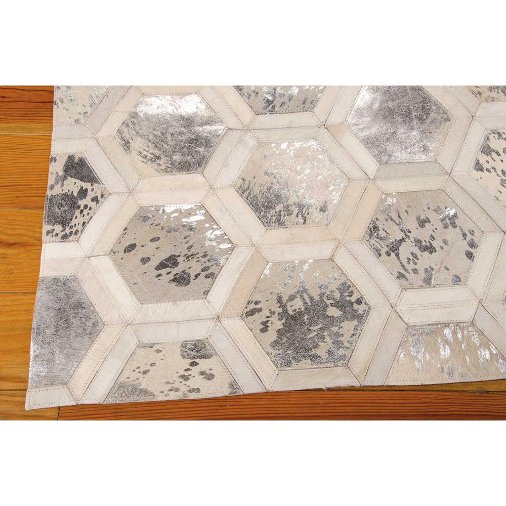 City Chic Area Rug, Snow, 8' x 10'. Picture 4