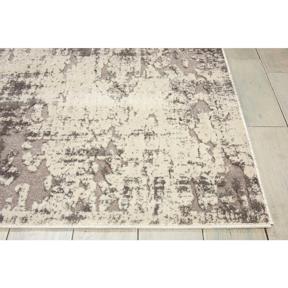 Gleam Area Rug, Ivory/Grey, 3'10" x 5'10". Picture 3